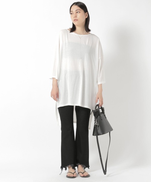 Chaos アディーTシャツ　ホワイト　カオス　ロンT 長袖カットソー　冷感接触 Chaos(カオス)/【新色登場】パティロングスリーブTシャツ（T