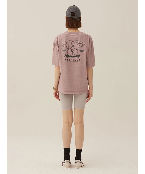 tシャツ KIRSH SPORTS PIGMENT SHORT SLEEVE T-SHIRT LS キルシースポーツ ピグメント Tシャツ レディース セール】KIRSH SPORTS PIGMENT SHORT SLEEVE T-SHIRT LS