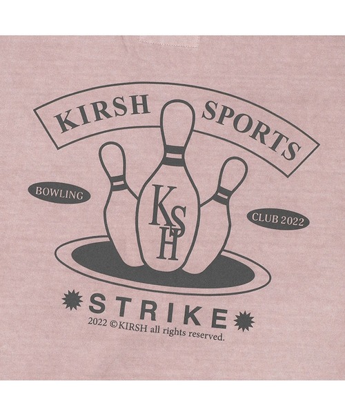 KIRSH（キルシー）の「KIRSH SPORTS PIGMENT SHORT SLEEVE T-SHIRT LS キルシースポーツ ピグメント Tシャツ（Tシャツ/カットソー・レディース・ピンク/ブルー/チャコールグレー・ONE SIZE）」の13枚目の写真