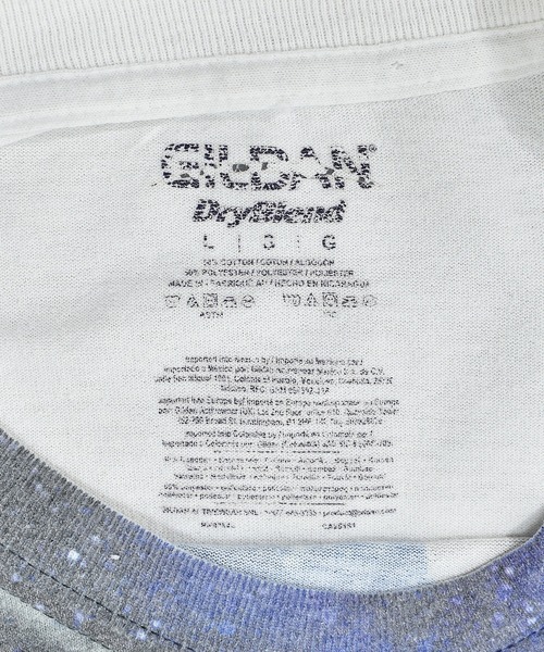 GILDAN（ギルダン）の「【ヴィンテージ古着】GILDAN 猫×ロケット プリントTシャツ（Tシャツ/カットソー・メンズ・ホワイト・LARGE）」の3枚目の写真