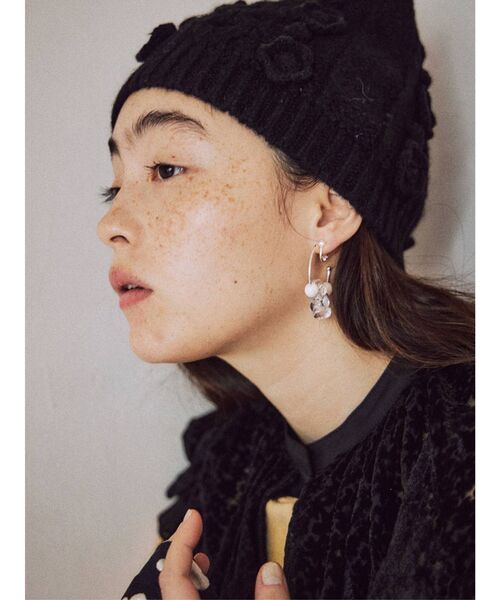 merry jenny（メリージェニー）の「acrylic bear earring（イヤリング・レディース・ブラック/ブラウン/クリア・FREE）」の18枚目の写真