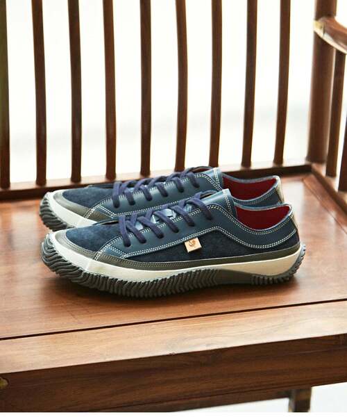 MEN'S MELROSE（メンズメルローズ）の「【別注】SPINGLE MOVE（スピングルムーブ） lowカットスニーカー（スニーカー・メンズ・グレー/ネイビー・25.5/27.5/26.5）」の11枚目の写真