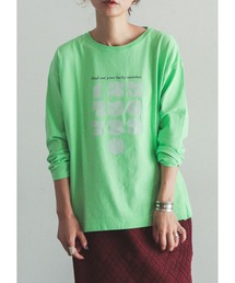FIL DE FER | NUMBER　クルーネックTEE(Tシャツ/カットソー)