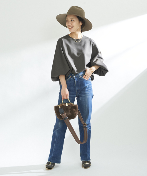 plage（プラージュ）の「WO Bias Volume Sleeves ブラウス（シャツ 