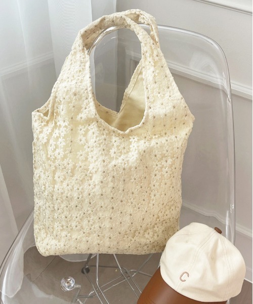 apres jour(アプレジュール)の「【apres jour×ARIAZ】マーガレットトートBAG(トートバッグ・レディース・オフホワイト/アイボリー・FREE)」の6枚目の写真