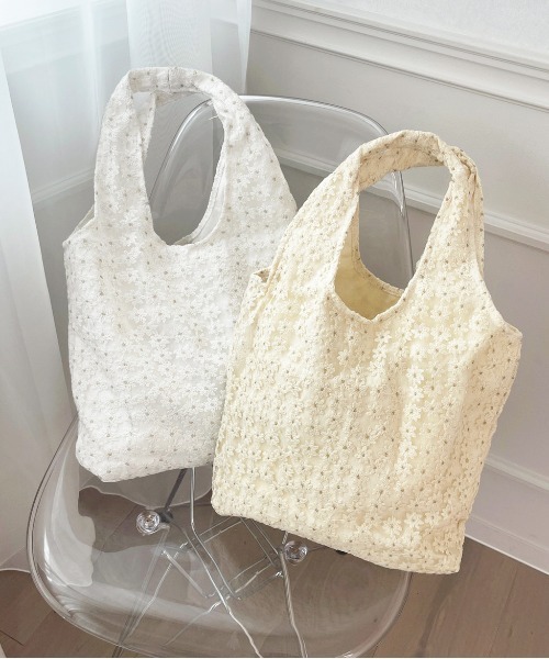 apres jour(アプレジュール)の「【apres jour×ARIAZ】マーガレットトートBAG(トートバッグ・レディース・オフホワイト/アイボリー・FREE)」の5枚目の写真