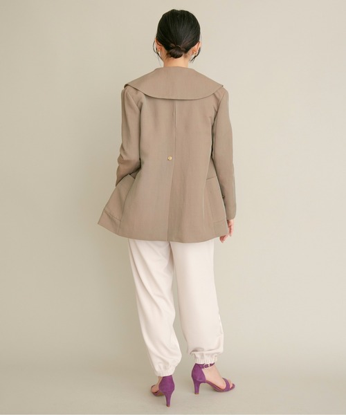 Eimee Law(エイミーロウ)の「Bテーラードジャケット(テーラードジャケット・レディース・ブラック/カーキ系・38)」の19枚目の写真