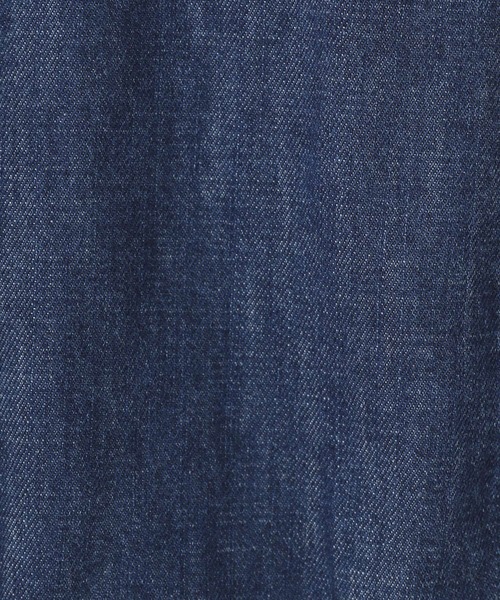 BAYFLOW（ベイフロー）の「【LEE(リー)】デニムシャツワンピ（ワンピース・レディース・ライトブルー/ブラック/サックスブルー系・FREE）」の12枚目の写真