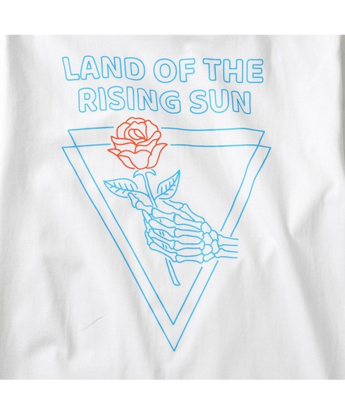 MFC STORE（エムエフシーストア）の「MFC STORE ROSE SKULL HAND L/S TEE（Tシャツ/カットソー・メンズ・ブラック/ホワイト/アッシュ・L/XL/M/S）」の4枚目の写真