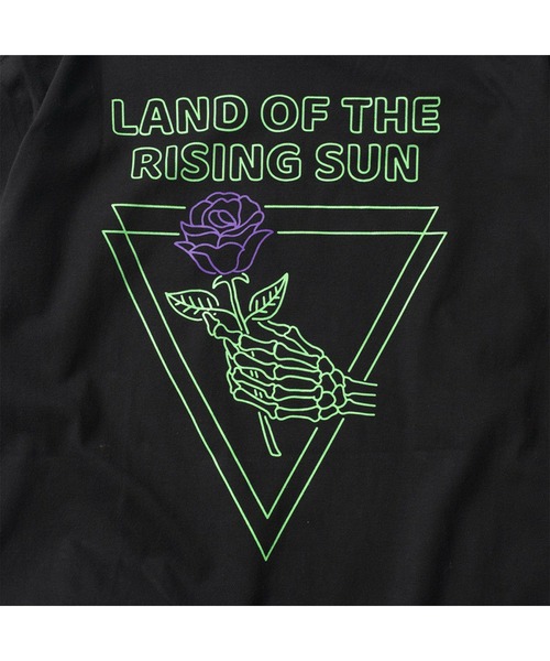 MFC STORE（エムエフシーストア）の「MFC STORE ROSE SKULL HAND L/S TEE（Tシャツ/カットソー・メンズ・ブラック/ホワイト/アッシュ・L/XL/M/S）」の7枚目の写真