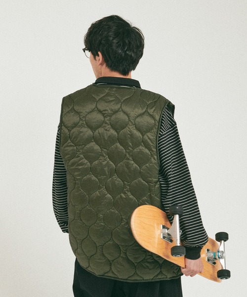 MUHET（ミュエータ）の「アソートベスト（ベスト・レディース・ブラック/ダークブラウン/ベージュ/カーキ・FREE）」の20枚目の写真