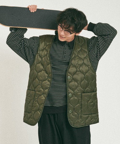 MUHET（ミュエータ）の「アソートベスト（ベスト・レディース・ブラック/ダークブラウン/ベージュ/カーキ・FREE）」の18枚目の写真