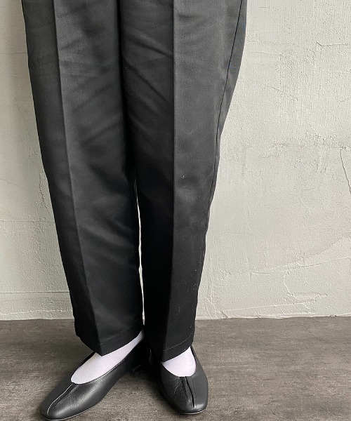 JEANS FACTORY Clothes（ジーンズファクトリークローズ）の「【mina1月号掲載】[Jeans Factory Clothes/ジーンズファクトリークローズ] 1タックイージーカラーパンツ（その他パンツ・レディース・ブラック/ベージュ/グリーン/オレンジ・S）」の18枚目の写真