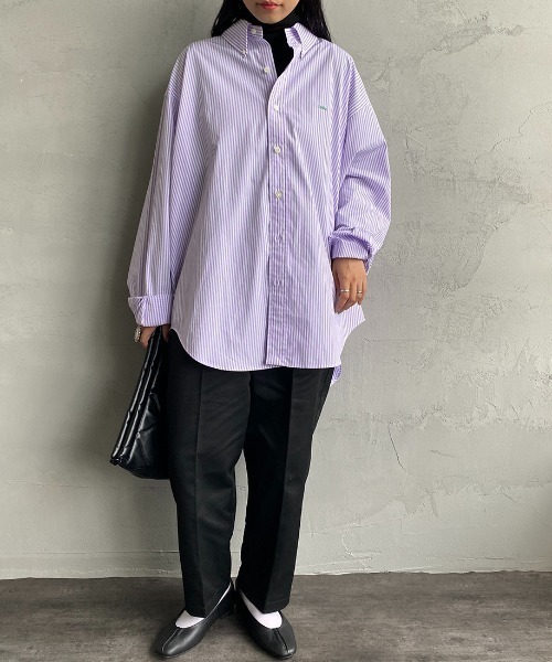 JEANS FACTORY Clothes（ジーンズファクトリークローズ）の「【mina1月号掲載】[Jeans Factory Clothes/ジーンズファクトリークローズ] 1タックイージーカラーパンツ（その他パンツ・レディース・ブラック/ベージュ/グリーン/オレンジ・S）」の13枚目の写真