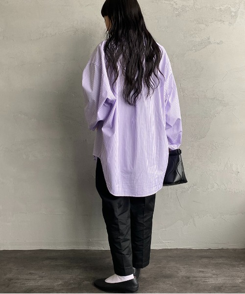 JEANS FACTORY Clothes（ジーンズファクトリークローズ）の「【mina1月号掲載】[Jeans Factory Clothes/ジーンズファクトリークローズ] 1タックイージーカラーパンツ（その他パンツ・レディース・ブラック/ベージュ/グリーン/オレンジ・S）」の15枚目の写真