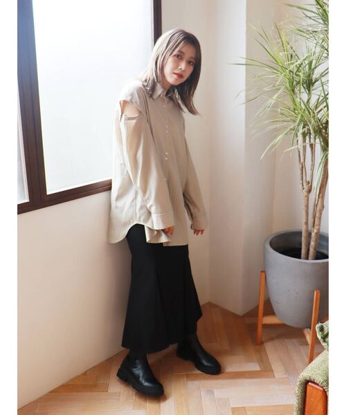 MURUA（ムルーア）の「ハイウエストナローマーメイドスカート（スカート・レディース・ブラック/ベージュ/ブラウン/その他1・1/2/0）」の18枚目の写真