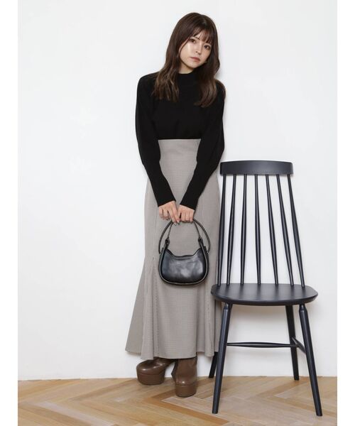 MURUA（ムルーア）の「ハイウエストナローマーメイドスカート（スカート・レディース・ブラック/ベージュ/ブラウン/その他1・1/2/0）」の12枚目の写真