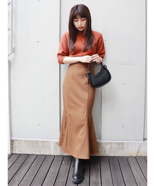 MURUA（ムルーア）の「ハイウエストナローマーメイドスカート（スカート・レディース・ブラック/ベージュ/ブラウン/その他1・1/2/0）」の17枚目の写真