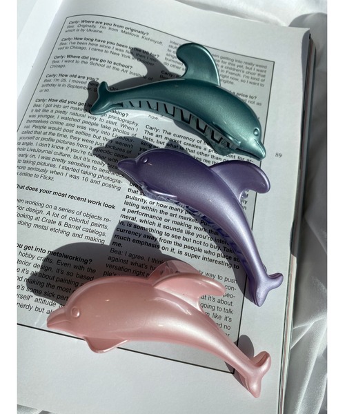 WC（ダブル シー）の「ドルフィンヘアクリップ（バレッタ/ヘアクリップ