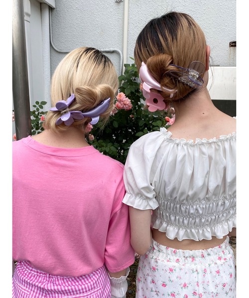 ヴィンテージ ツインイルカモチーフ バレッタ ヴィンテージ ツインイルカモチーフ バレッタ ヴィンテージ ツイン