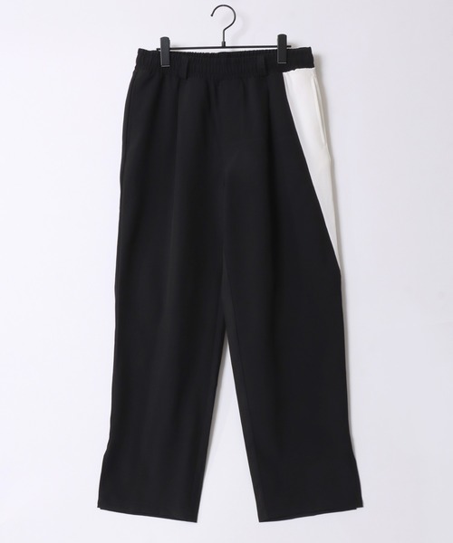 セール】Oversize Drop shoulder asymmetry set up/別注