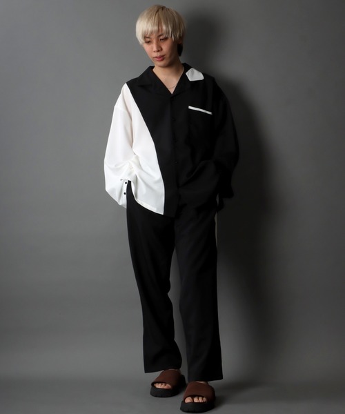 SITRY（シトリー）の「Oversize Drop shoulder asymmetry set up
