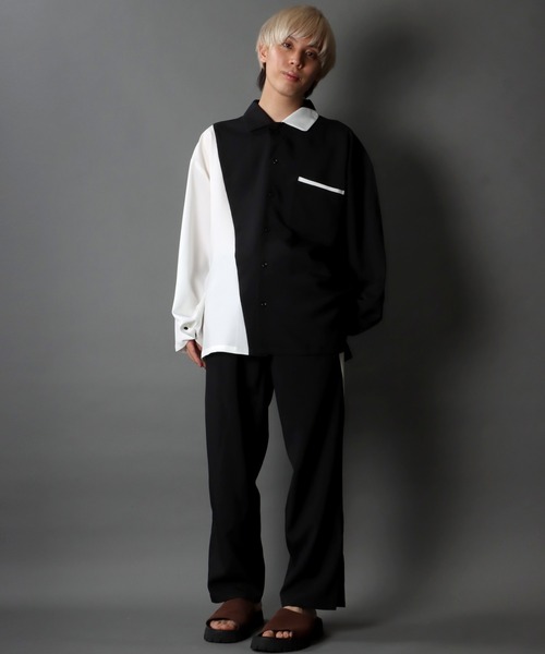 SITRY（シトリー）の「Oversize Drop shoulder asymmetry set up