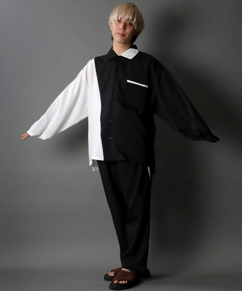 SITRY（シトリー）の「Oversize Drop shoulder asymmetry set up