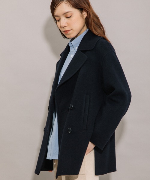 Liyoca（リヨカ）の「【Liyoca】ダブルフェイス一重ビーバーコート