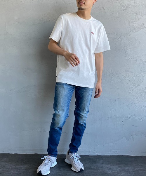 CHUMS（チャムス）の「[CHUMS/チャムス] ブービーロゴ オーシャンダイ柄 バックプリントTシャツ（Tシャツ/カットソー・レディース・ネイビー/ブラック/ホワイト・L/M/XL）」の10枚目の写真