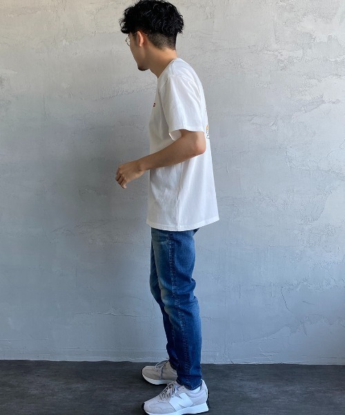 CHUMS（チャムス）の「[CHUMS/チャムス] ブービーロゴ オーシャンダイ柄 バックプリントTシャツ（Tシャツ/カットソー・レディース・ネイビー/ブラック/ホワイト・L/M/XL）」の11枚目の写真