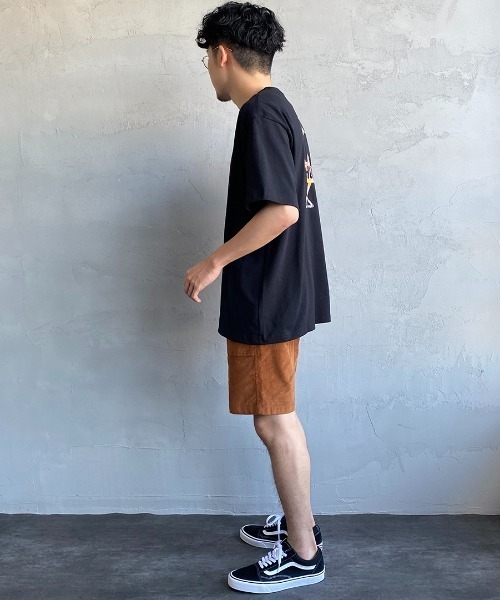 CHUMS（チャムス）の「[CHUMS/チャムス] ブービーロゴ オーシャンダイ柄 バックプリントTシャツ（Tシャツ/カットソー・レディース・ネイビー/ブラック/ホワイト・L/M/XL）」の20枚目の写真