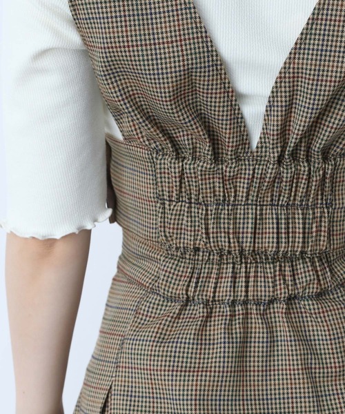 mysty woman（ミスティウーマン）の「セパレートジャンスカ2 165130（ワンピース・レディース・ブラック/アイボリー/ブラウン系その他・SMALL/MEDIUM）」の13枚目の写真