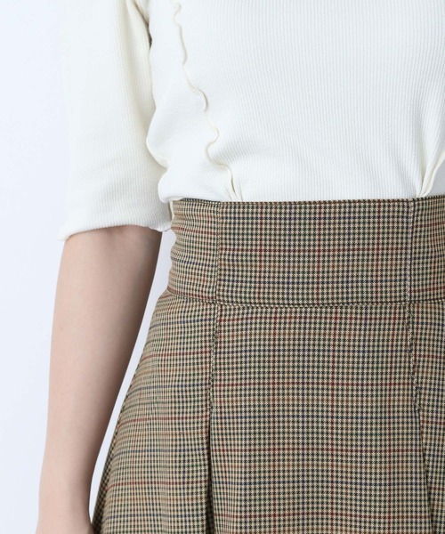 mysty woman（ミスティウーマン）の「セパレートジャンスカ2 165130（ワンピース・レディース・ブラック/アイボリー/ブラウン系その他・SMALL/MEDIUM）」の18枚目の写真