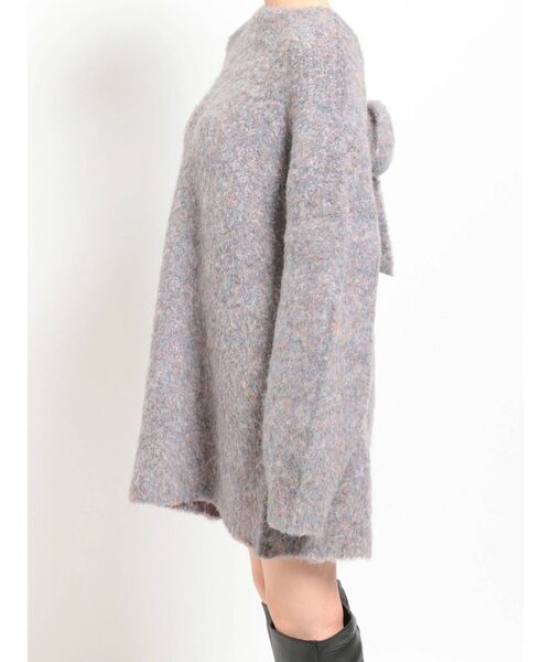 dazzlin(ダズリン)の「ミックスカラーブークレチュニック(ニット/セーター・レディース・ピンク/ブルー/グレー/パープル・FREE)」の18枚目の写真