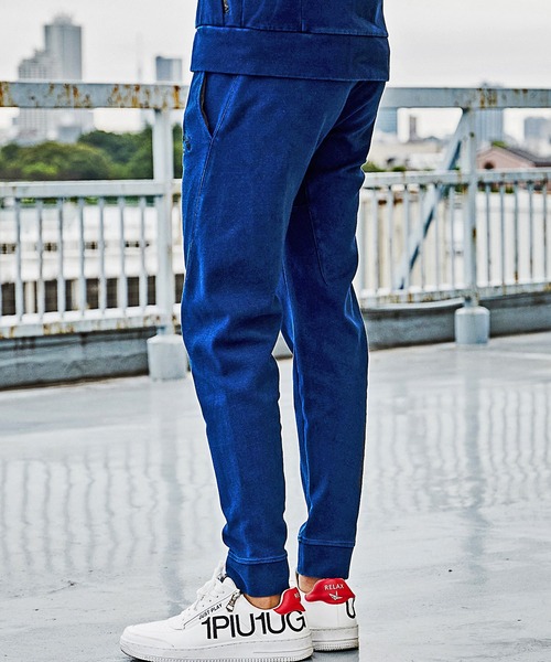 RATTLE TRAP（ラトルトラップ）の「【JUST PLAY】インディゴポンチ立体ジョガーパンツ<セットアップ対応＞（その他パンツ・メンズ・ブルー・LL/S/M/L）」の11枚目の写真