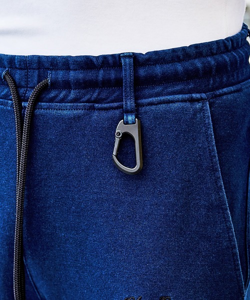 RATTLE TRAP（ラトルトラップ）の「【JUST PLAY】インディゴポンチ立体ジョガーパンツ<セットアップ対応＞（その他パンツ・メンズ・ブルー・LL/S/M/L）」の12枚目の写真