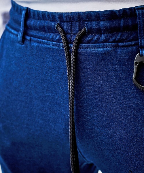 RATTLE TRAP（ラトルトラップ）の「【JUST PLAY】インディゴポンチ立体ジョガーパンツ<セットアップ対応＞（その他パンツ・メンズ・ブルー・LL/S/M/L）」の16枚目の写真