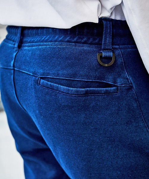 RATTLE TRAP（ラトルトラップ）の「【JUST PLAY】インディゴポンチ立体ジョガーパンツ<セットアップ対応＞（その他パンツ・メンズ・ブルー・LL/S/M/L）」の17枚目の写真