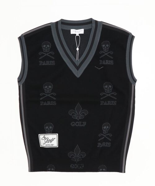 MARK&LONA/マークアンドロナ/Atlas Jacquard Knit Vest