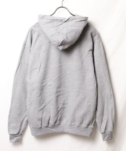 JERZEES(ジャージーズ)の「『JERZEES』NUBLEND 8.0oz裏起毛ベーシックプルオーバーパーカー【W】【it】【FE2】(パーカー・レディース・ブラック/チャコール/グレー系/ネイビー/サンドベージュ・MEDIUM/LARGE/X-LARGE/SMALL)」の8枚目の写真