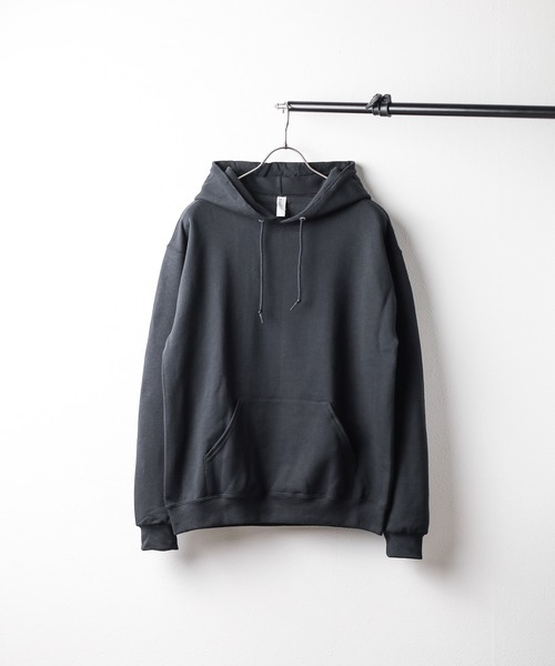 JERZEES(ジャージーズ)の「『JERZEES』NUBLEND 8.0oz裏起毛ベーシックプルオーバーパーカー【W】【it】【FE2】(パーカー・レディース・ブラック/チャコール/グレー系/ネイビー/サンドベージュ・MEDIUM/LARGE/X-LARGE/SMALL)」の12枚目の写真