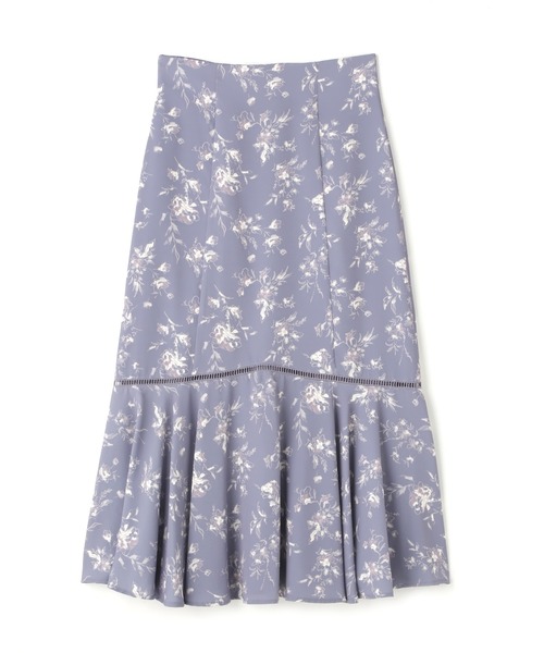PROPORTION BODY DRESSING（プロポーションボディドレッシング）の「＜Ｅ＞レーストリミングフラワープリントマーメイドスカート / 1212227905（スカート・レディース・オフホワイト/ブルー系その他・MEDIUM/SMALL）」の17枚目の写真