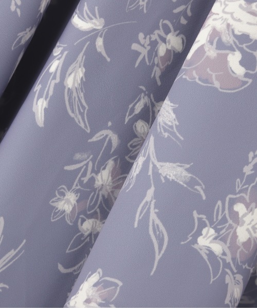 PROPORTION BODY DRESSING（プロポーションボディドレッシング）の「＜Ｅ＞レーストリミングフラワープリントマーメイドスカート / 1212227905（スカート・レディース・オフホワイト/ブルー系その他・MEDIUM/SMALL）」の18枚目の写真