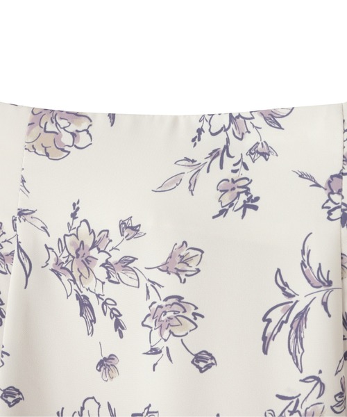 PROPORTION BODY DRESSING（プロポーションボディドレッシング）の「＜Ｅ＞レーストリミングフラワープリントマーメイドスカート / 1212227905（スカート・レディース・オフホワイト/ブルー系その他・MEDIUM/SMALL）」の12枚目の写真