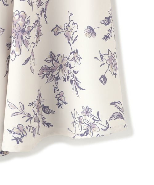 PROPORTION BODY DRESSING（プロポーションボディドレッシング）の「＜Ｅ＞レーストリミングフラワープリントマーメイドスカート / 1212227905（スカート・レディース・オフホワイト/ブルー系その他・MEDIUM/SMALL）」の13枚目の写真