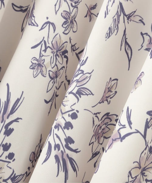 PROPORTION BODY DRESSING（プロポーションボディドレッシング）の「＜Ｅ＞レーストリミングフラワープリントマーメイドスカート / 1212227905（スカート・レディース・オフホワイト/ブルー系その他・MEDIUM/SMALL）」の16枚目の写真