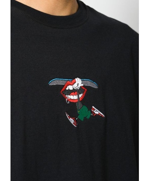 RE730(アールイーセブンサーティー)の「RE730 なみおくん スケボーロングスリーブTシャツ(Tシャツ/カットソー・メンズ・オフホワイト/ブラック・MEDIUM/LARGE/X-LARGE)」の15枚目の写真