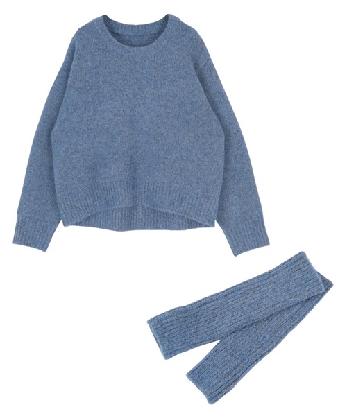 titivate（ティティベイト）の「ｱｰﾑｳｫｰﾏｰ付ﾆｯﾄﾌﾟﾙｵｰﾊﾞｰ（ニット/セーター・レディース・ベージュ/グレー/ブルー/ブラウン・M/S）」の10枚目の写真