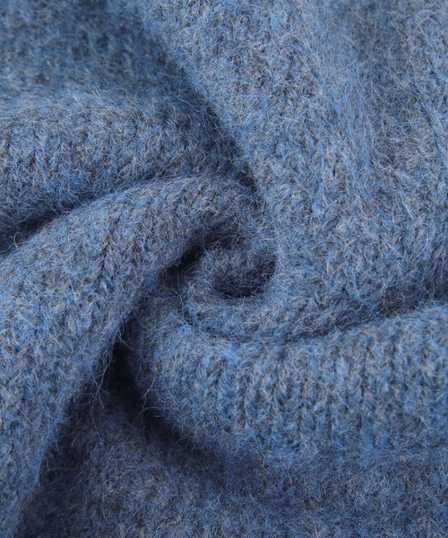 titivate（ティティベイト）の「ｱｰﾑｳｫｰﾏｰ付ﾆｯﾄﾌﾟﾙｵｰﾊﾞｰ（ニット/セーター・レディース・ベージュ/グレー/ブルー/ブラウン・M/S）」の7枚目の写真